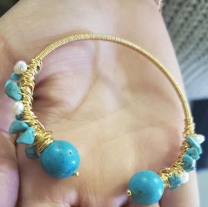 Handmade Natural Tourquise Bracelet